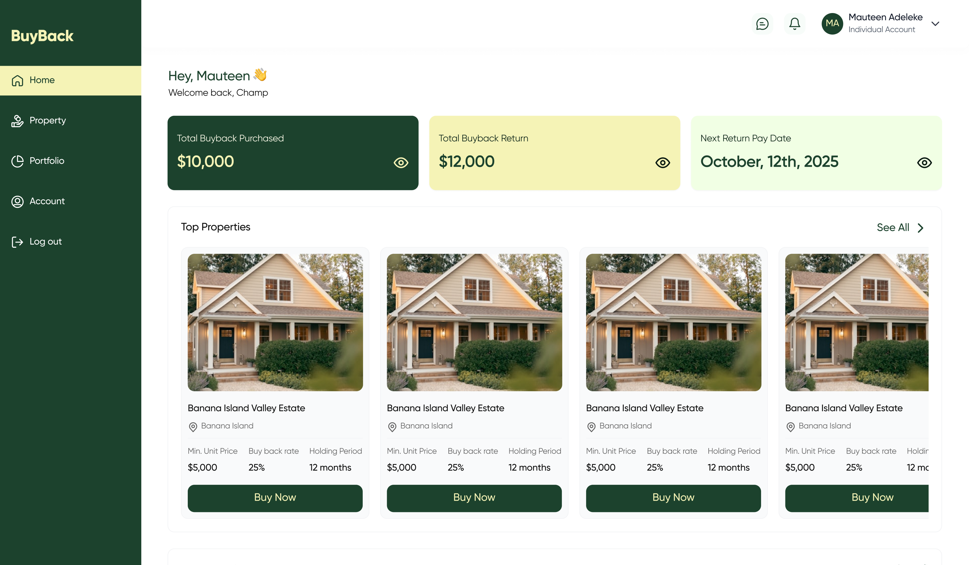 Buyback Web